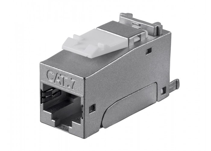 Cat-7 (Cat6A) Keystone Jack 